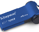 USB flash Kingston Data Traveller 108 4GB (blue)