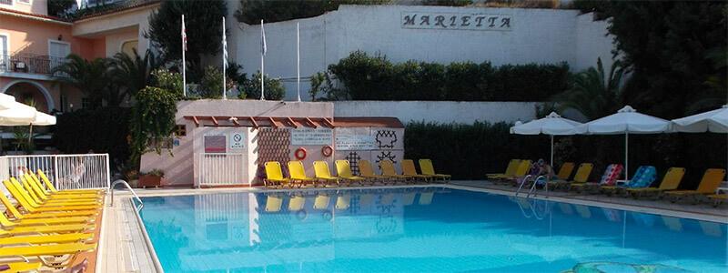 Εγκατάσταση Wi-Fi στο ξενοδοχείο Marietta Hotel στη Σκάλα