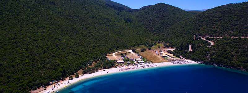 Εγκατάσταση παραγγελιοληψίας στο Antisamos Blue Beach