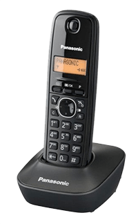 Ασύρματο Τηλέφωνο Panasonic KX-TG1611 Μαύρο